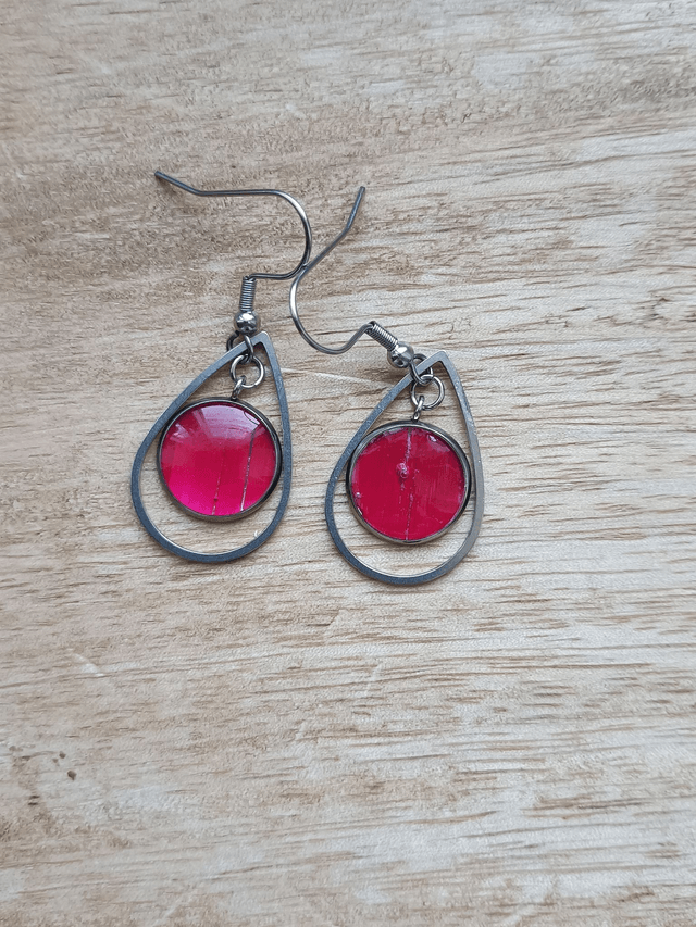 Boucles d'oreilles 'Ondée'
