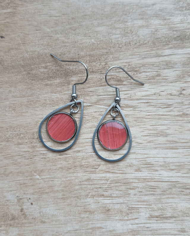 Boucles d'oreilles 'Ondée'
