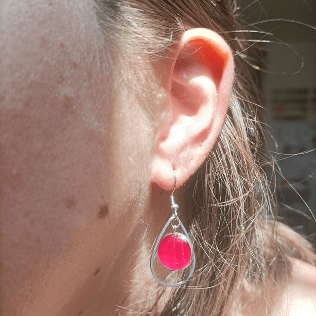 Boucles d'oreilles 'Ondée'