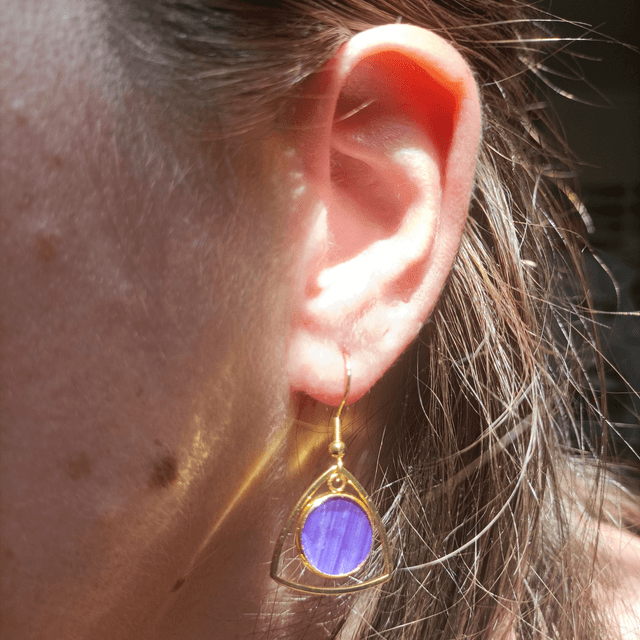 Boucles d'oreilles 'Cimes'
