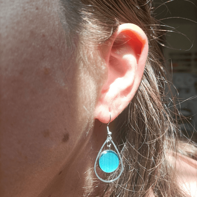 Boucles d&#039;oreilles &#039;Ondée&#039;